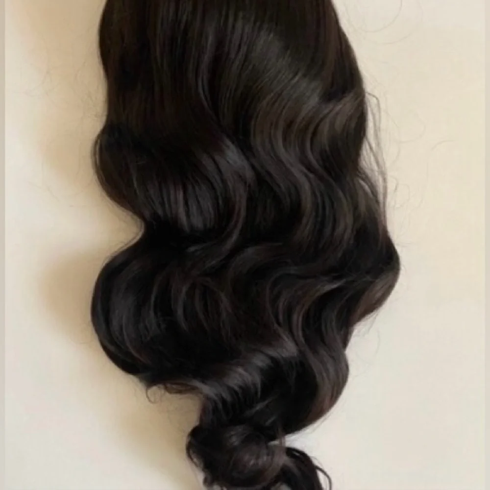 Synthetic body wave headband wig 24”